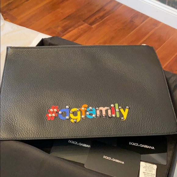 Authentic Dolce & Gabbana Leather Pouch - Picture 4 of 14